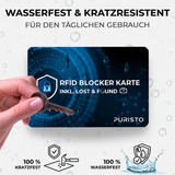 RFID Blocker Karte - Der RFID Schutz für Geldbeutel