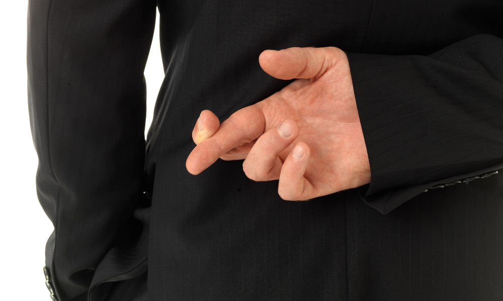 Aberglaube Glück Versprechen gekreuzte Finger