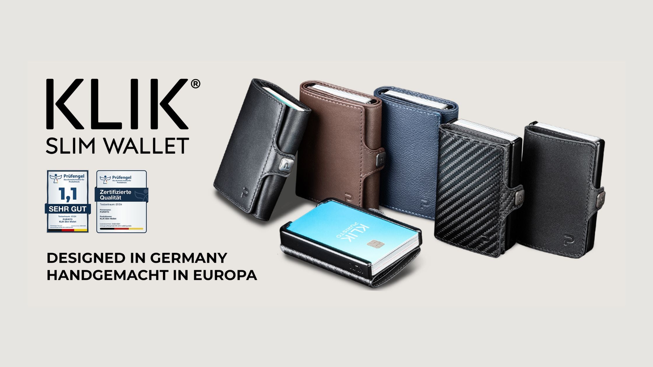 KLIK Slim Wallet – Von der Idee zur perfekten Geldbörse
