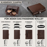 Slim Wallet - XL Münzfach