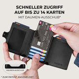 KLIK Slim Wallet Classic - Schwarz