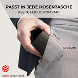 KLIK Slim Wallet - M Münzfach - 14 Karten