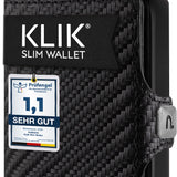 KLIK Slim Wallet - Ohne Münzfach - 12 Karten