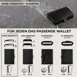 KLIK Slim Wallet - Ohne Münzfach - 12 Karten