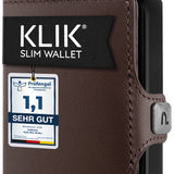 KLIK Slim Wallet - Ohne Münzfach - 12 Karten