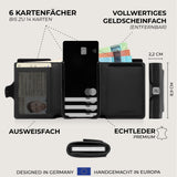 KLIK Slim Wallet Classic - Schwarz