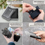 KLIK Slim Wallet Classic - Carbon