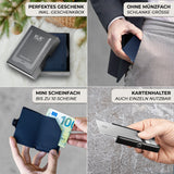 KLIK Slim Wallet Ohne Münzfach - Dunkelblau