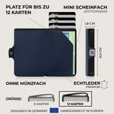 KLIK Slim Wallet Ohne Münzfach - Dunkelblau