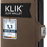 KLIK Slim Wallet - Ohne Münzfach - 8 Karten