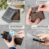 KLIK Slim Wallet Classic - Braun Vintage