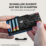 KLIK Slim Wallet Ohne Münzfach - Dunkelblau