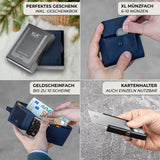 KLIK Slim Wallet Classic - Dunkelblau