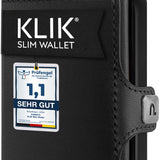 KLIK Slim Wallet - Mini Münzfach - 8 Karten