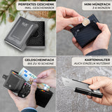 KLIK Slim Wallet AirTag Classic - Carbon