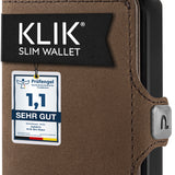 KLIK Slim Wallet - Ohne Münzfach - 12 Karten