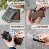 KLIK Slim Wallet Classic - Braun Vintage