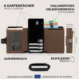 KLIK Slim Wallet - AirTag M Münzfach - 14 Karten