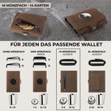 KLIK Slim Wallet - AirTag M Münzfach - 14 Karten