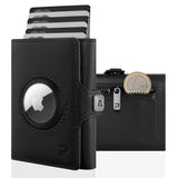 KLIK Slim Wallet AirTag Classic - Schwarz