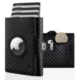 KLIK Slim Wallet AirTag Classic - Carbon