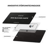RFID Blocker Karte Schutzschichten innovative Störfunktechnologie